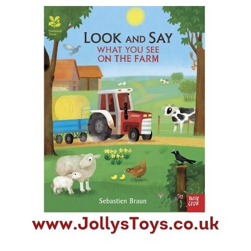 National Trust Look & Say What You See Activity Book - JollysToys.co.uk